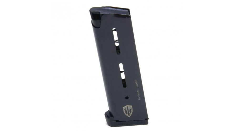 Archangel 1911 Magazine .45 ACP Pistol Magazine, Steel, Blue, 8 Round
