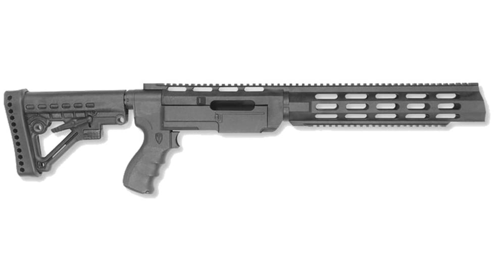 Pro Mag Archangel 556 Conversion Stock for Ruger 10/22 w/Extended Length Monolithic Rail Forend, Black Polymer, AA556R-EX