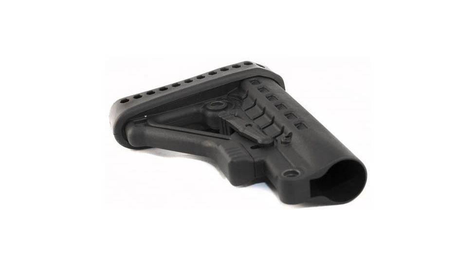 Pro Mag Archangel 6 Position Collapsible Buttstock For AR15 Carbines,Commercial Tube,Black Polymer AA120