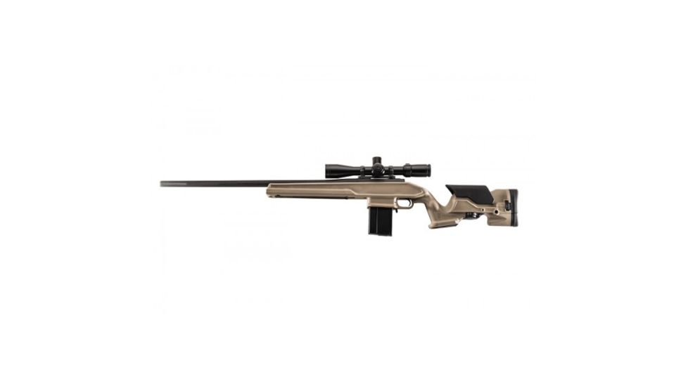 Archangel 700 Precision Remington 700 Rifle Stock, Aluminum Pillar Bedding W/ Magazine, Polymer, Desert Tan, 10 Round