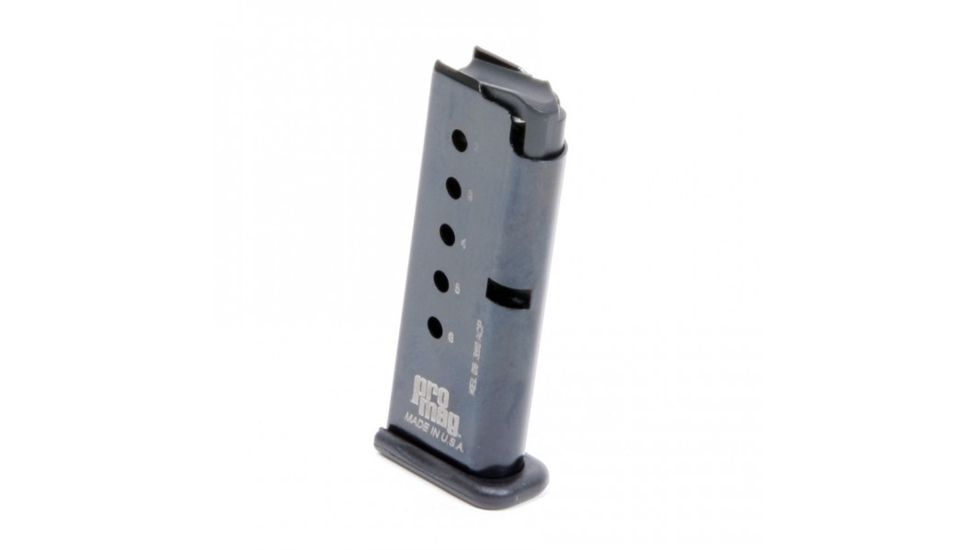 Kel-Tec P-3AT .380 ACP Pistol Magazine, Steel, Blue, 6 Round