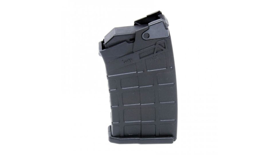 Pro Mag Saiga 12 Gauge Box Shotgun Magazine, Polymer, Black, 5 Round, SAI 01-5RD