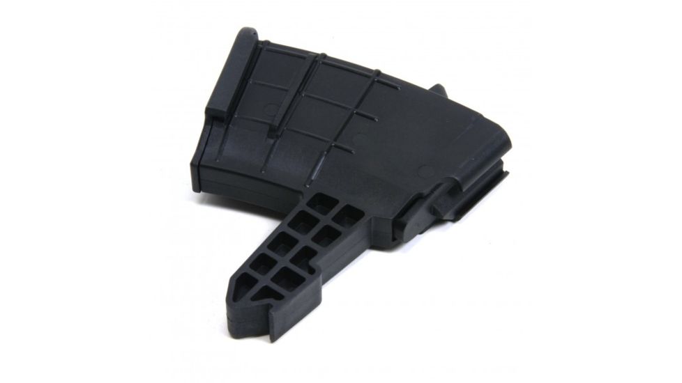 SKS 7.62X39MM Rifle Magazine, Polymer, Black, 10 Round