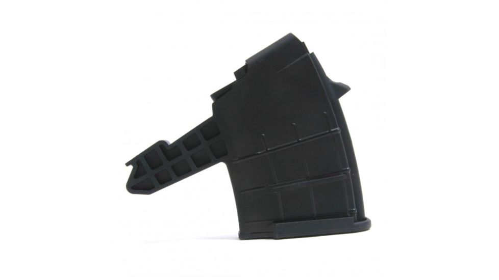 SKS 7.62X39MM Rifle Magazine, Polymer, Black, 10 Round