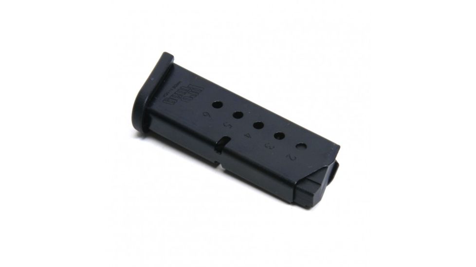 Smith / Wesson Bodyguard .380 ACP Pistol Magazine, Steel, Blue, 6 Round