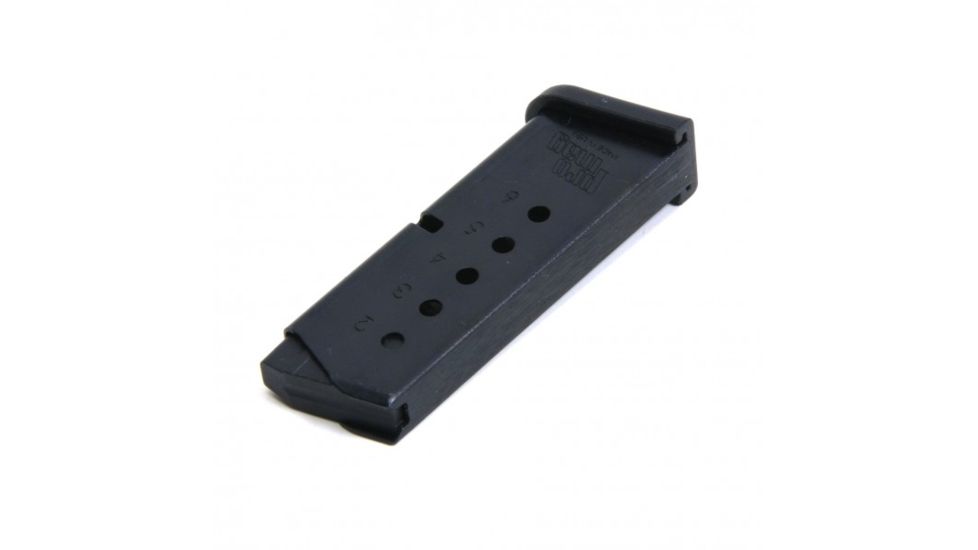 Smith / Wesson Bodyguard .380 ACP Pistol Magazine, Steel, Blue, 6 Round