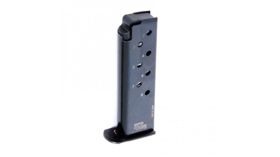 Smith / Wesson Model 39 9MM Pistol Magazine, Steel, Blue, 8 Round