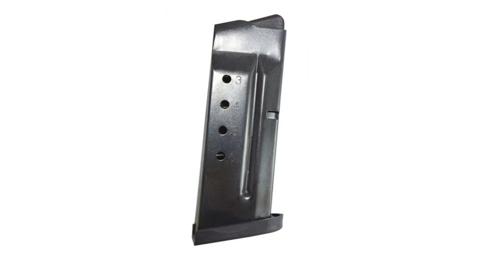 Smith / Wesson Shield .40S/W Pistol Magazine, Steel, Blue, 6 Round