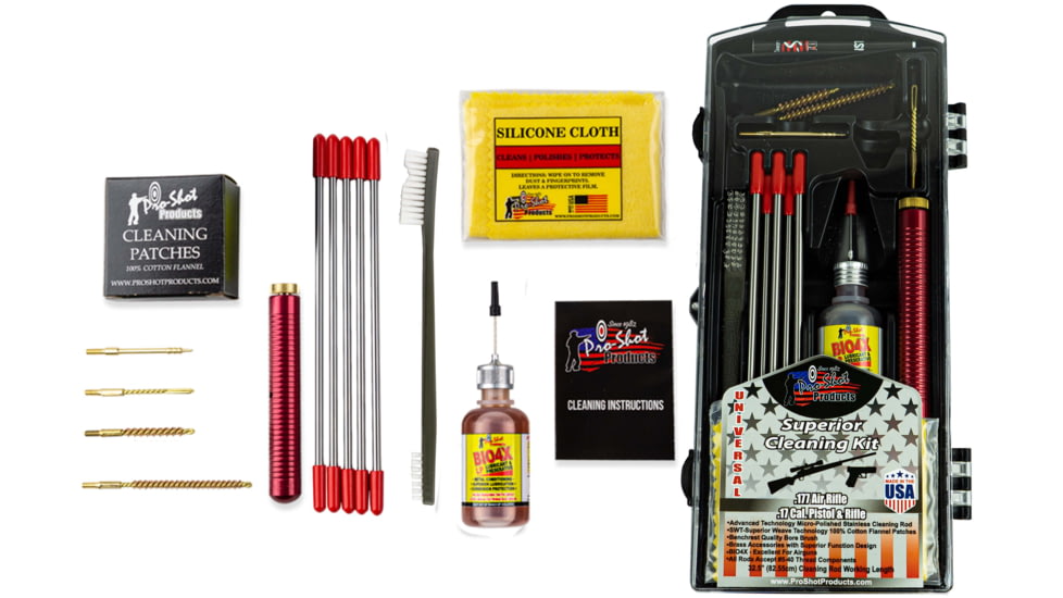 Pro-Shot .17 Caliber Pistol/.177 Air Rifle Cleaning Kit