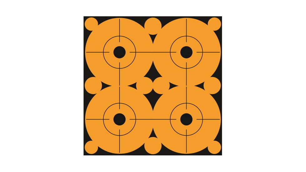 Pro-Shot 3RDOT-40 Peel &amp; Stick Target Dots 3 Orange 10 Per Pack