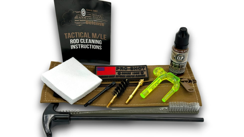 Pro-Shot 9mm Tactical Field / Range Pistol Kit, .38/.45 Caliber, 9-TAC-PISTOL