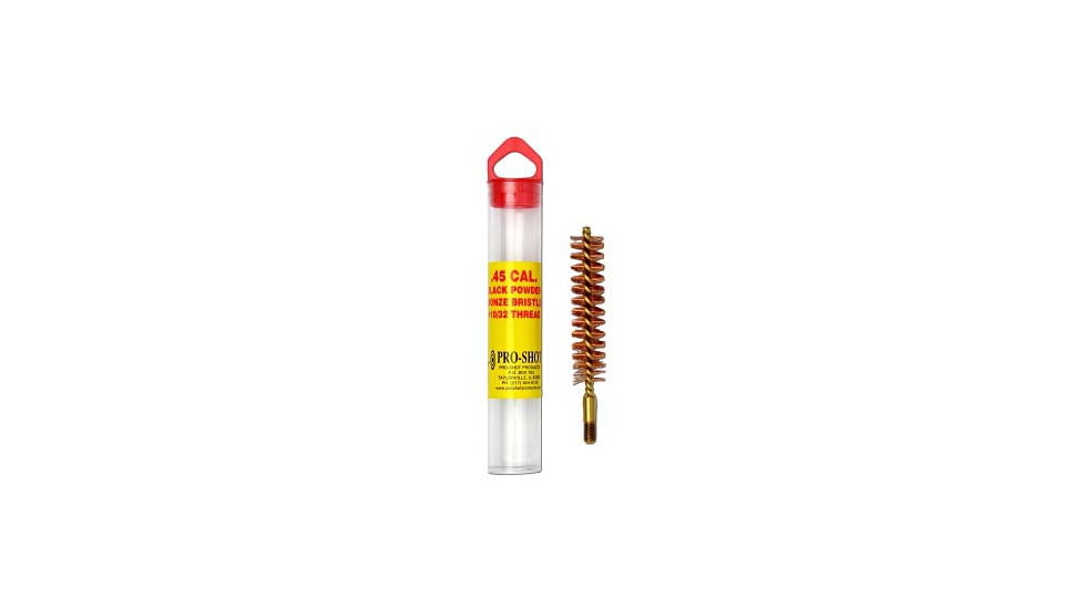 Pro-Shot Bore Brush, .45 Caliber, Bronze, 45BP-10/32