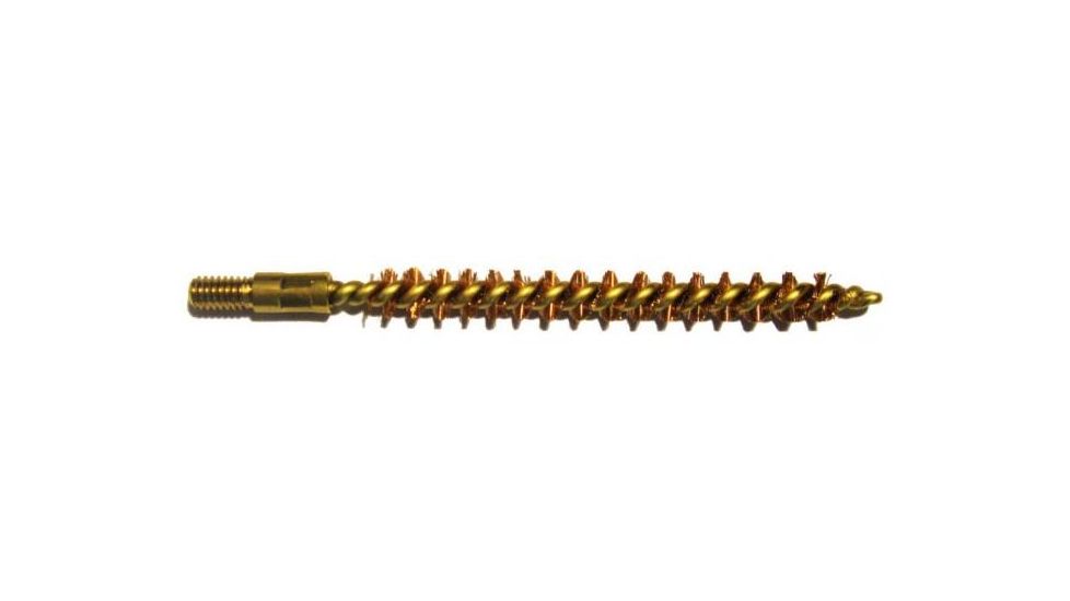 Pro-Shot Pro-Shot Brass Core-Bronze Bristle Rifle Length Bore Brush 6.5mm Caliber, Bronze Bristles w/ Brass Core, 6.5R
