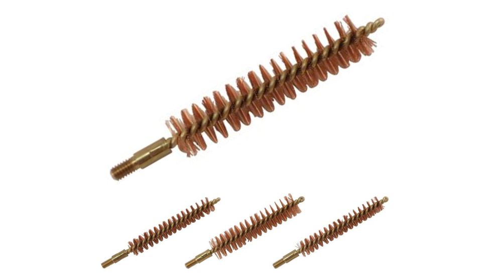 Pro-Shot Brass Core Bronze Bristle Pistol Chamber Brush