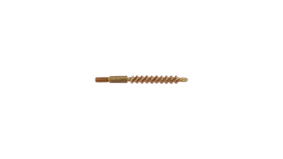 Pro-Shot Pro-Shot Brass Core-Bronze Bristle Pistol Length Bore Brush .17 Caliber, Bronze Bristles w/ Brass Core, 17P