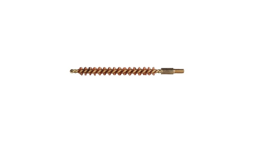 Pro-Shot Pro-Shot Brass Core-Bronze Bristle Rifle Length Bore Brush 6mm/.243 Caliber, Bronze Bristles w/ Brass Core, 6R