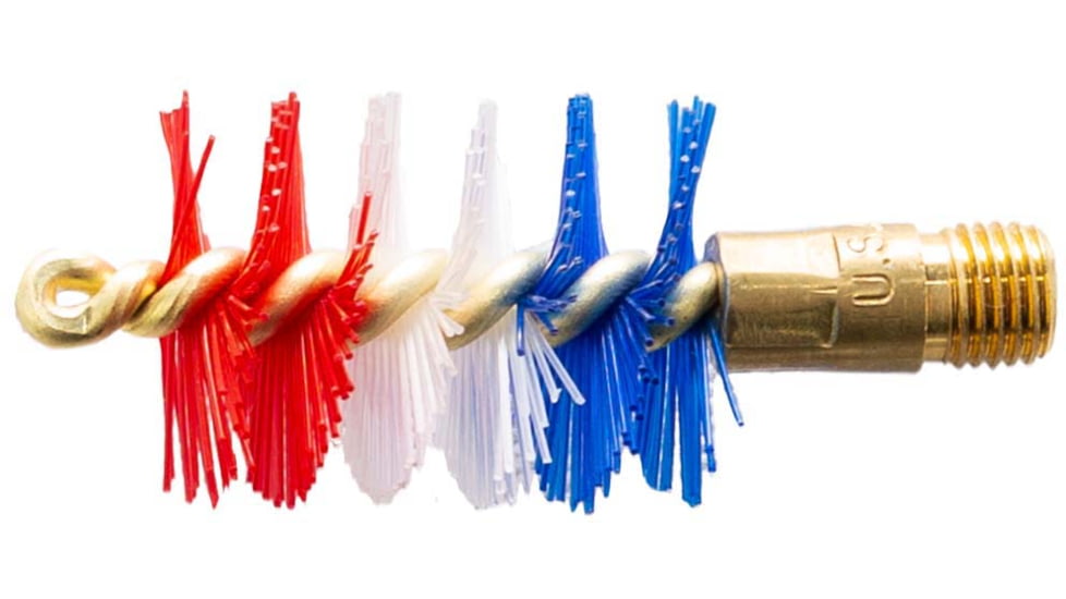 Pro-Shot Nylon Patriot Bore Brush 12 GA Gun Cleaning Kit, Red, White, Blue PS12