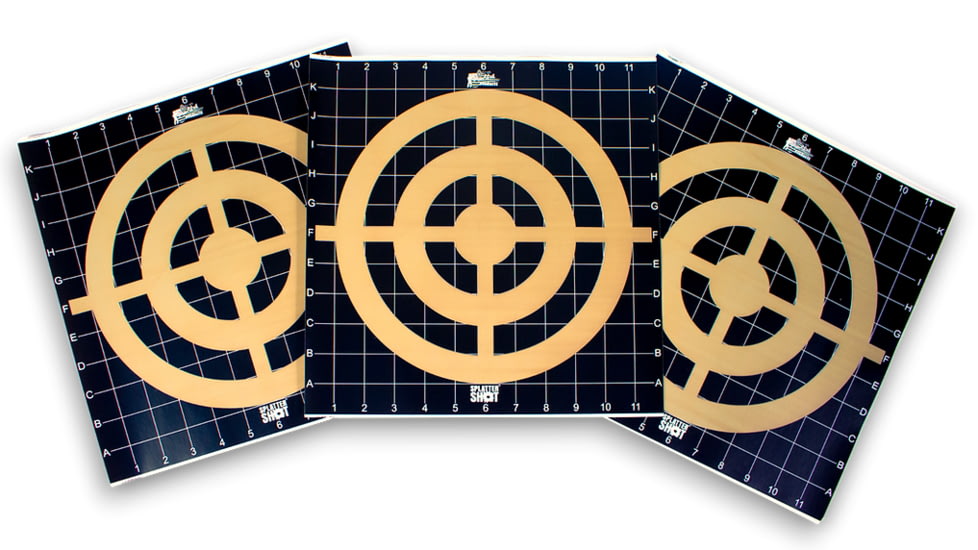 Pro-Shot Passive 25m Thermal Zeroing SplatterShot Multi-Purpose Target, 3 Pack, 12x12in, TH-SI-12-50PK