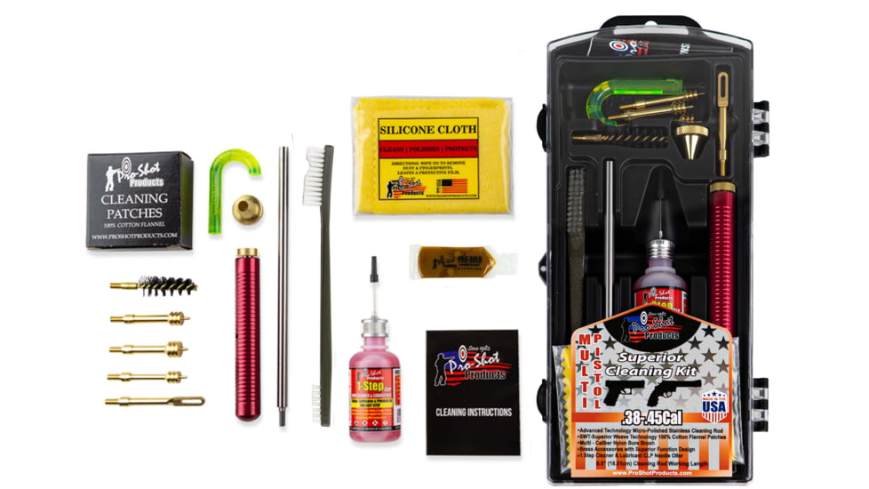 Pro-Shot Premium Classic Multi-Caliber Pistol Box .38-.45, MPK38-45