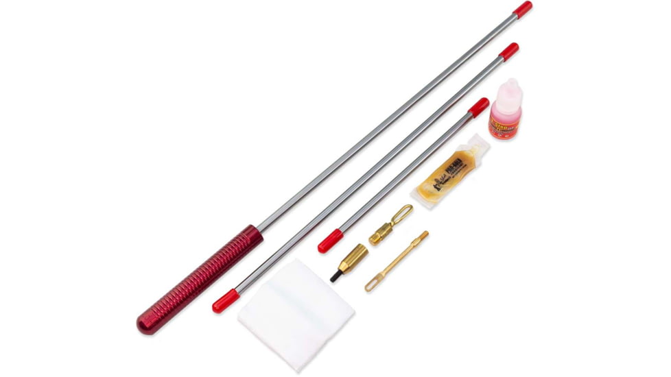 Pro-Shot Rifle/Shotgun Gun Cleaning Kit - 3 Piece, .270 Cal. and Up, Stainless Steel, 30 in Length UV27K30