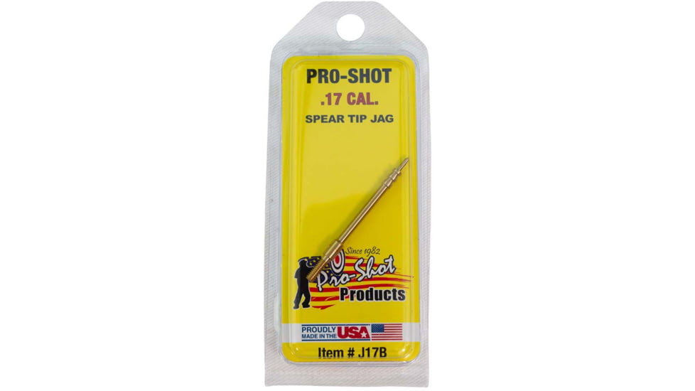 Pro-Shot Spear Tip Cleaning Jag, .17 Caliber, J17B