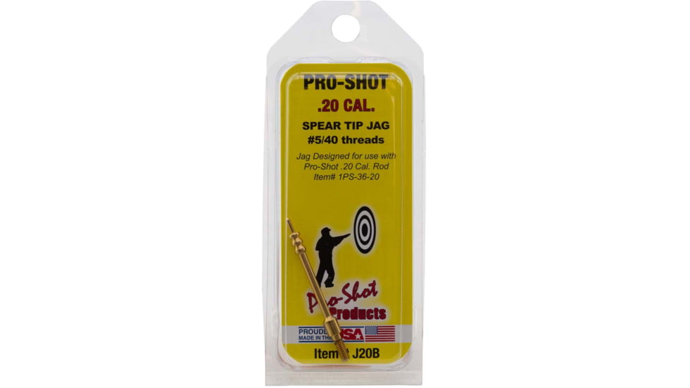 Pro-Shot Spear Tip Cleaning Jag, .20 Caliber, J20B