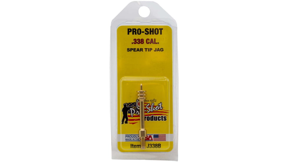 Pro-Shot Spear Tip Cleaning Jag, .338 Caliber, J338B