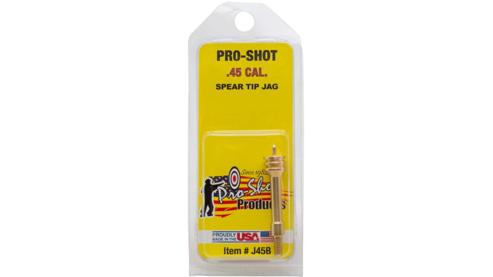 Pro-Shot Spear Tip Cleaning Jag, .45 Caliber, J45B