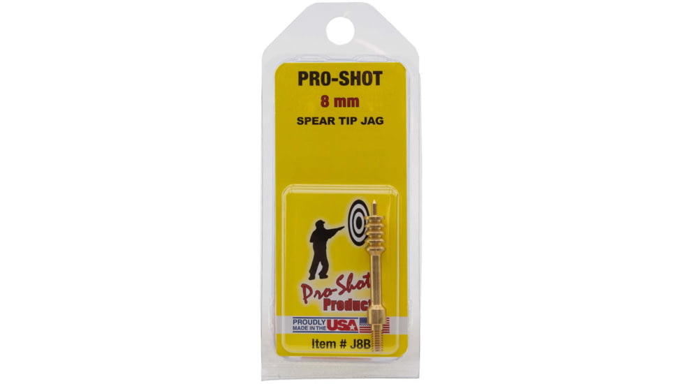 Pro-Shot Spear Tip Cleaning Jag, 8mm, J8B