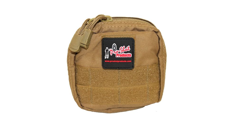 Pro-Shot Spec Ops Tactical 3 Gun Pouch Soft Case Cleaning Kit, Coyote, .223 Cal/5.56mm-9mm-.45 Cal.- 12 GA 3G-KIT