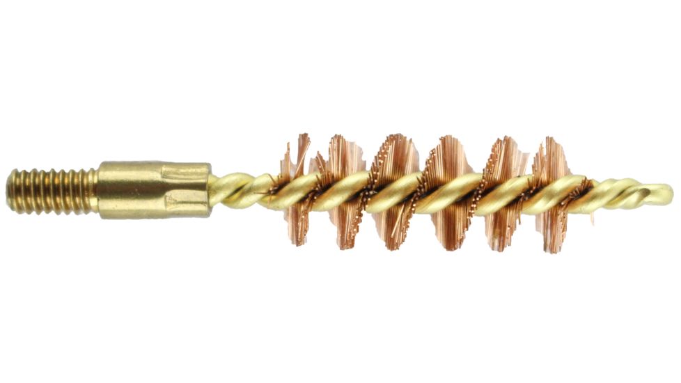 Pro-Shot Pro-Shot Tactical Pull-Thru Bronze Brush .38/.357/9mm, Bronze Bristle w/ Brass Core, TB9