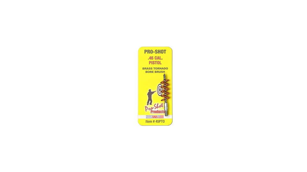 Pro-Shot Tornado Pistol Brush .45 Caliber