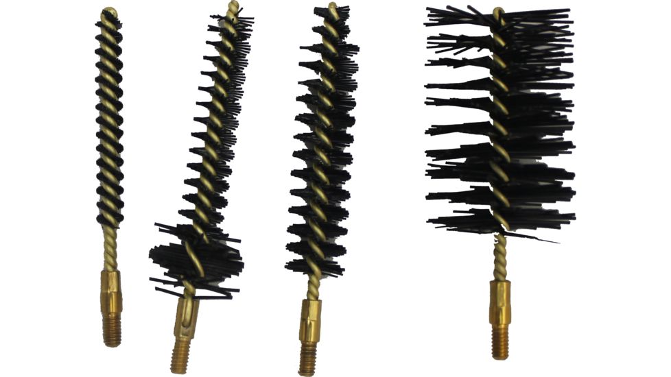 Pro-Shot Pro-Shot Total Fouling Removal Brush Nylon Kit- .308 Cal / AR10, TFR-AR308, Black Bristles w/ Brass Core, TFR-AR308
