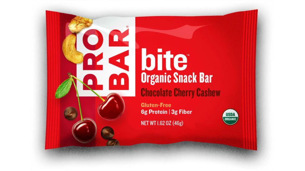 Probar Bite Chocolate Cherry Cashew Organic Snack Bar-12 Pack