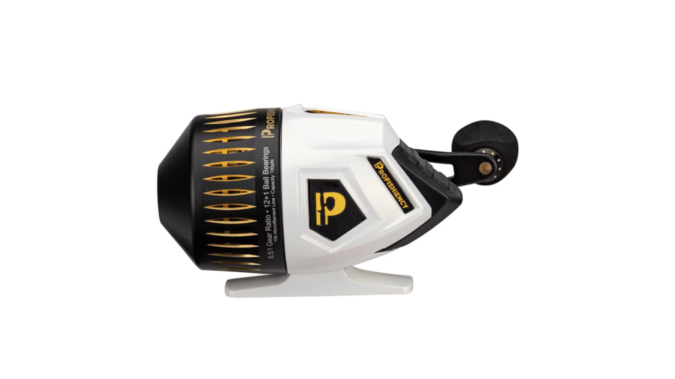 ProFISHiency Sniper Spincasting Reel, 6.5:1, 12+1, Right, White, SNIPERRW
