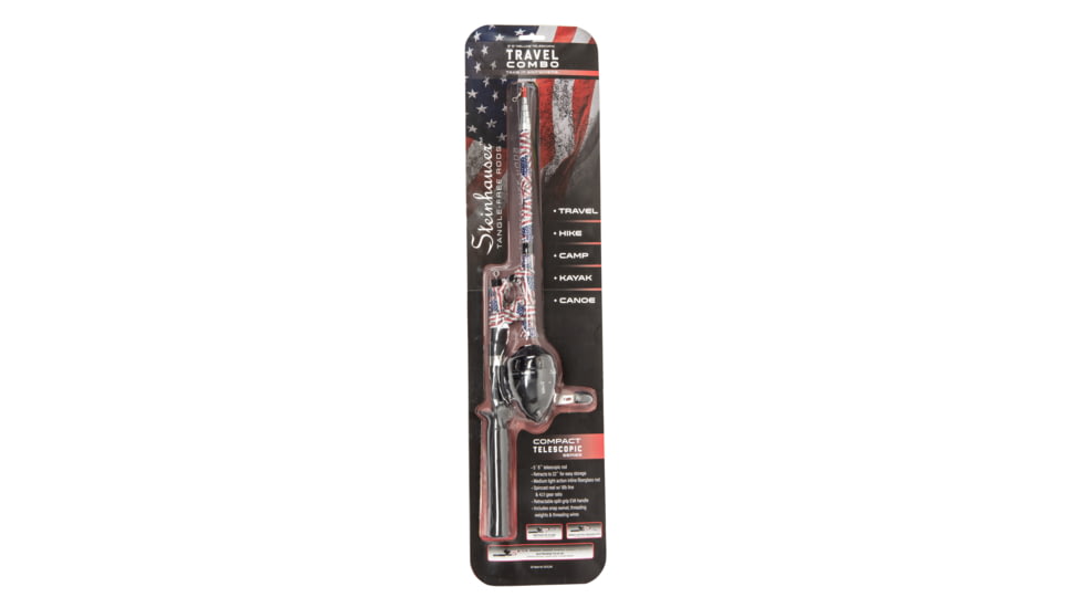 ProFISHiency US Flag Deluxe Travel Combo, Multicolor, USATRAVEL