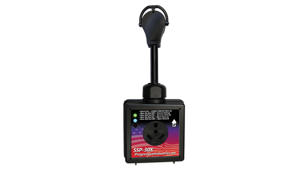 Progressive Industries Portable RV Smart Surge Protector 30 Amp, SSP30X