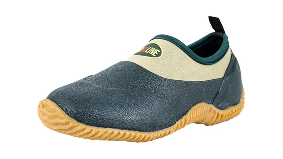 Proline Camper All Purpose Slip On Mock - Boy's, Green/Tan, US 3 151TAN-B3/W5