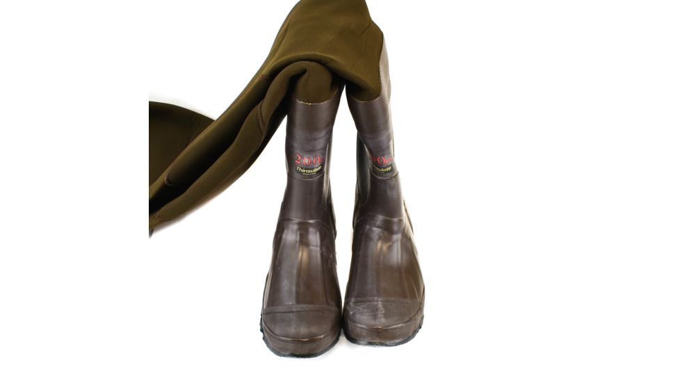 Proline Marsh Creek Neoprene Chest Wader - Bootfoot - Men's, Dark Brown, US 10, NW9301-10