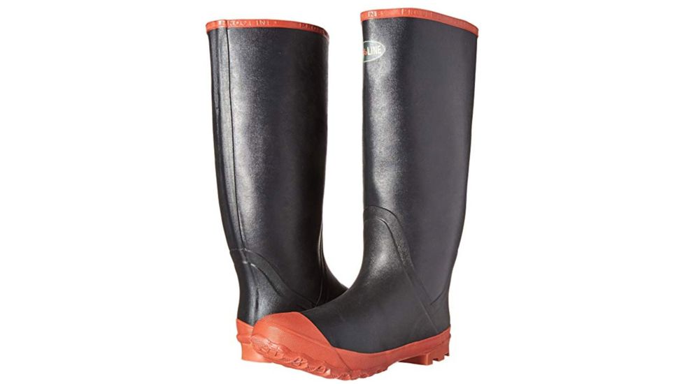 Proline Utility 16in Rubber Knee Boot - Men's, Black/Red, US 07 121M-L-07