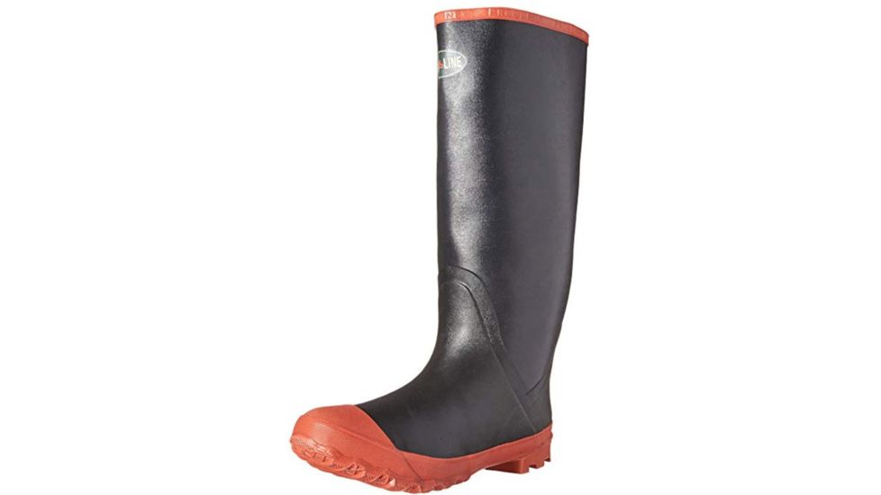 Proline Utility 16in Rubber Knee Boot - Men's, Black/Red, US 07 121M-L-07