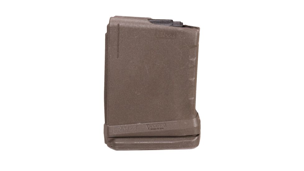 ProMag AR-15 5-Round 5.56mm Rollermag Magazine w/Roller Follower, Polymer, Olive Drab, RM-5-OD