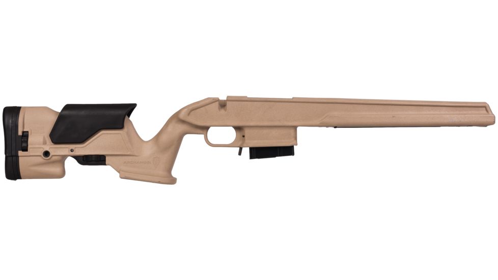 ProMag Archangel 1500 Precision Stock for the Weatherby Vanguard/Howa 1500 w/10-Round .308 Win/7.62 NATO Magazine, Polymer, Desert Tan, AA1500-DT