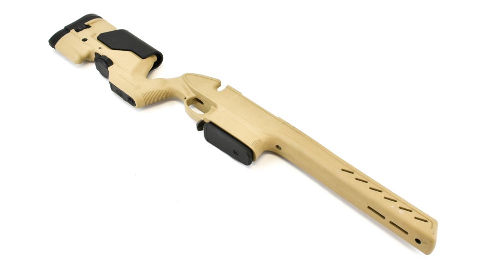 ProMag Archangel Howa 1500 Hogue Long Action Precision Stock w/5-Round Follower Magnum Caliber 6-Round Magazine, Polymer, Desert Tan, AA1500MLA-DT