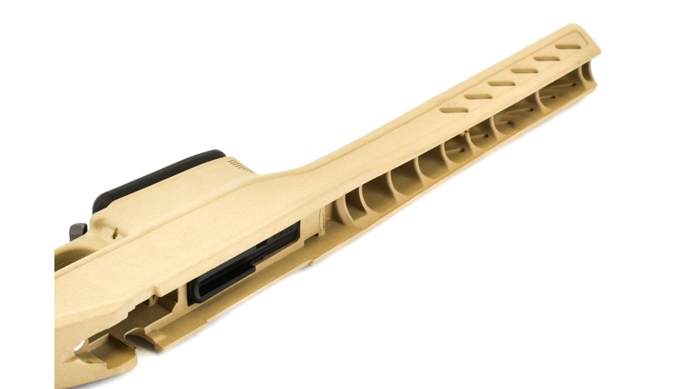 ProMag Archangel Howa 1500 Hogue Long Action Precision Stock w/5-Round Follower Magnum Caliber 6-Round Magazine, Polymer, Desert Tan, AA1500MLA-DT