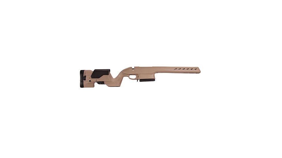 ProMag Archangel Howa 1500 Hogue Long Action Precision Stock w/5-Round Follower Magnum Caliber 6-Round Magazine, Polymer, Desert Tan, AA1500MLA-DT