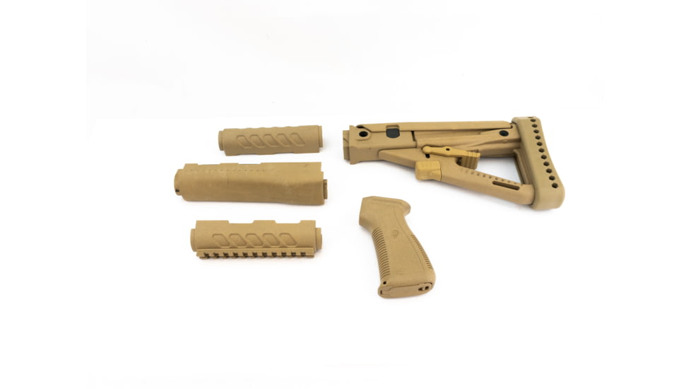 ProMag Archangel OPFOR Yugo PAP AK Furniture Kit w/Buttstock/Forend/Pistol Grip, Polymer, Desert Tan, AAPAP-DT
