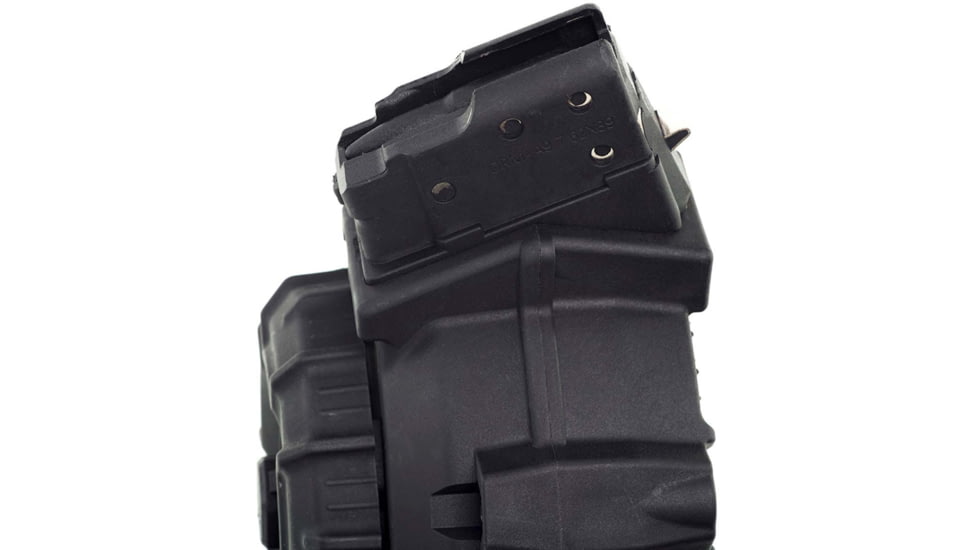 ProMag Drum Rifle Magazine, AK-47, 7.62x39mm, 50 Round, Black, 1 Pack, DuPont Zytel Polymer, DRMA9-50RD