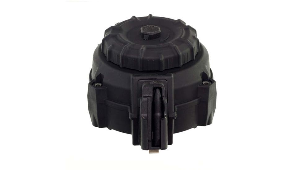 ProMag Drum Polymer Rifle Magazine, AK-47, 7.62x39mm, 50-Round, Black, DRM-A9-50RD