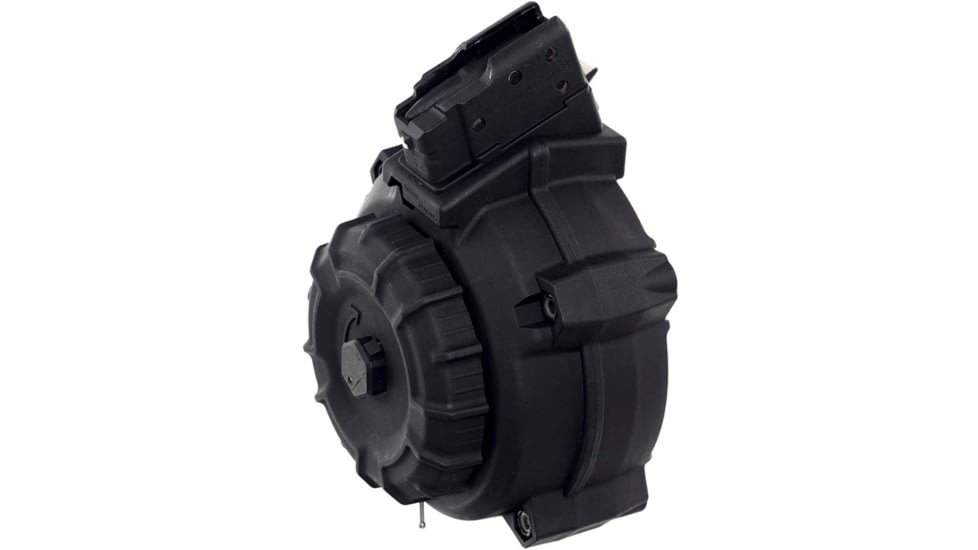 ProMag Drum Polymer Rifle Magazine, AK-47, 7.62x39mm, 50-Round, Black, DRM-A9-50RD